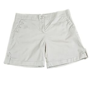 Sag Harbor Cuffed Khaki Shorts Size 16